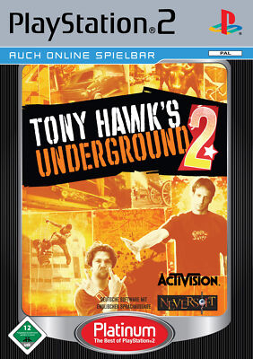 Sony PS2 Playstation 2 Tony Hawks Underground in OVP