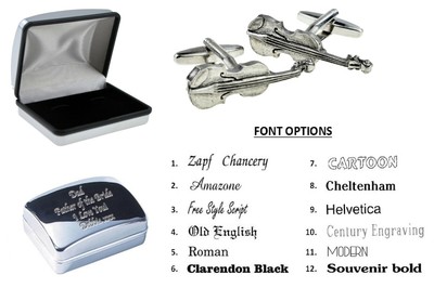 English Made Astronaut Pewter Cufflinks in a Box XWCL063