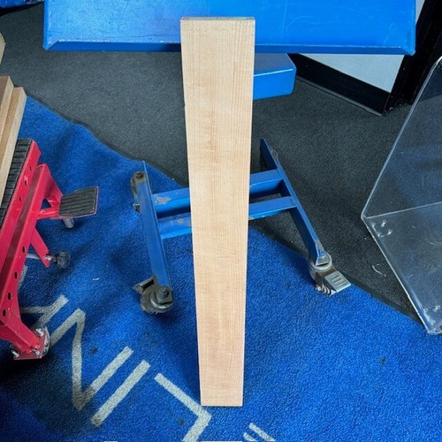 Roasted QS Quarter sawn White Hard MaplešGuitar Neck 1.1x3.5X29 KD Temper 5/4 - Picture 2 of 3