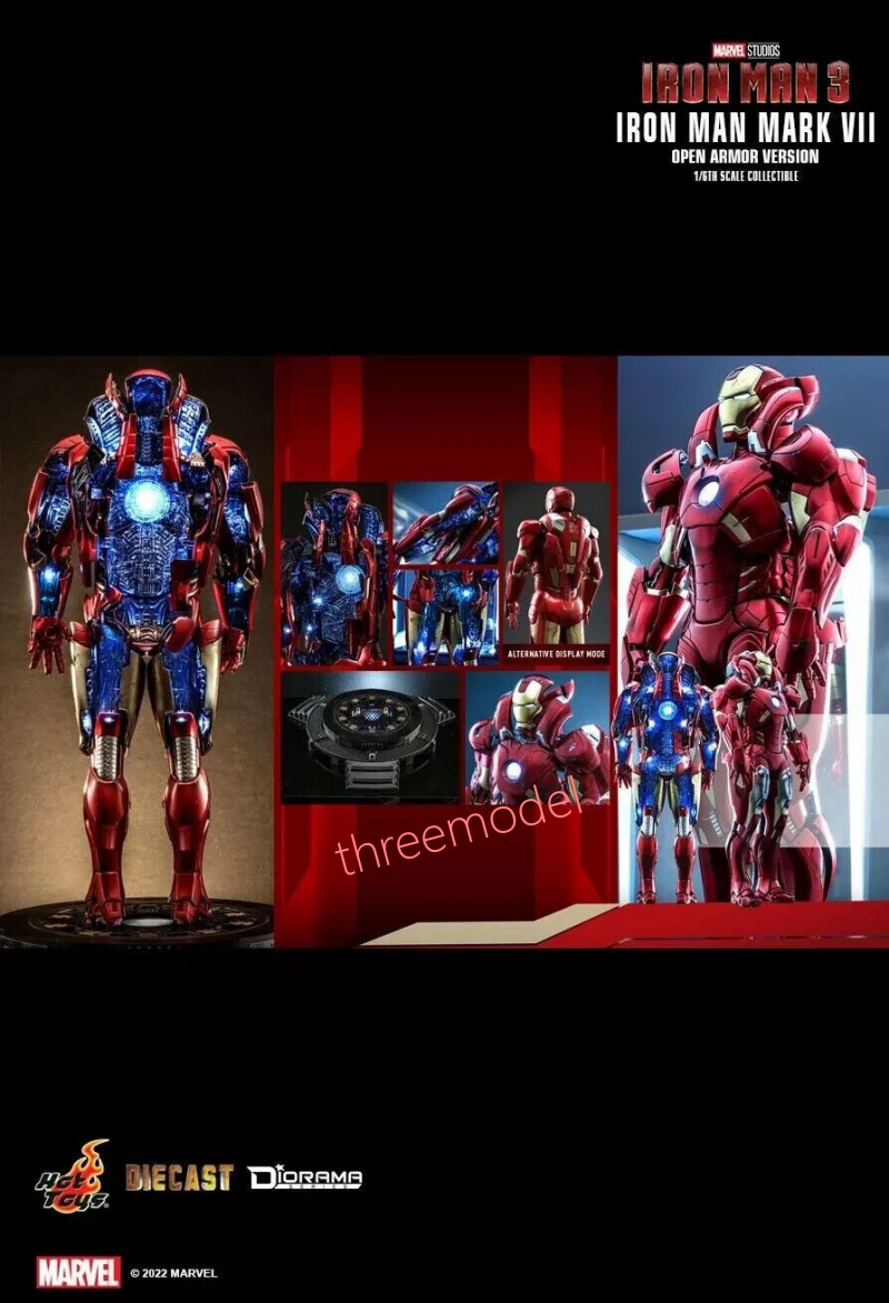 Hot Toys DS004D51 1/6 IRON MAN MARK VII OPEN ARMOR VERSION IN