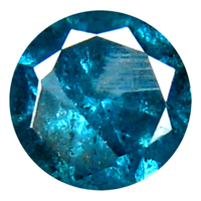 0.29 ct AAA Grade Impressive Round Cut (4 x 4 mm) Vivid Blue Diamond Gemstone