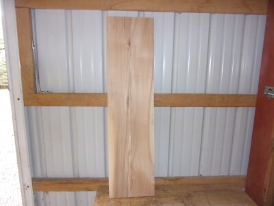 2 PC RUSTIC HICKORY LUMBER WOOD KILN DRIED BOARDS 13/16'' THICK LOT 2F 1/4 SAWED
