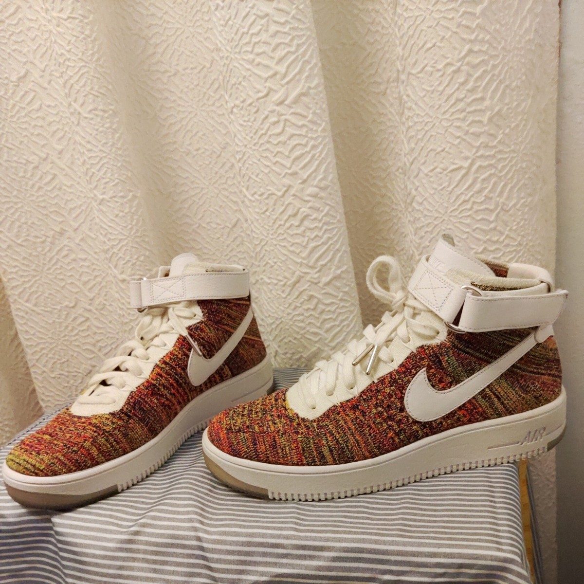 Flyknit Mid Air Force Flyknit White Multicolor DS 2016 NIKE AIR