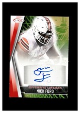 2022 SAGE HIT Autographs Red #ANF Nick Ford RC Utah Utes