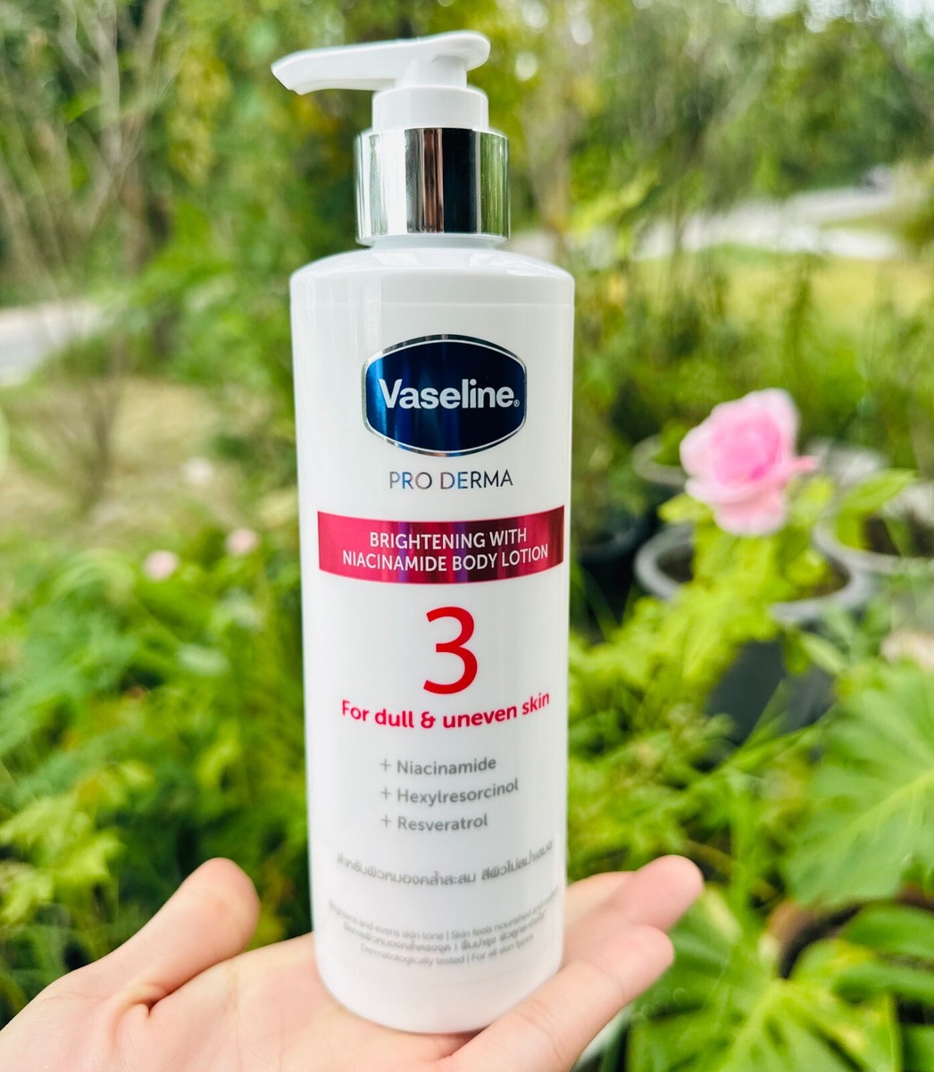 2x Vaseline Pro Derma Niacinamide Brightening Body Lotion Reveal