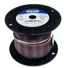 Ancor Marine 106225 Tinned Copper Wire, 12 AWG (3mm2), Brown - 250ft