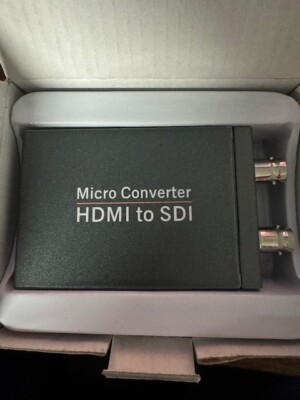 HDMI to SDI Converter Adapter with loop out Support 3G HD SD SDI  1PCS