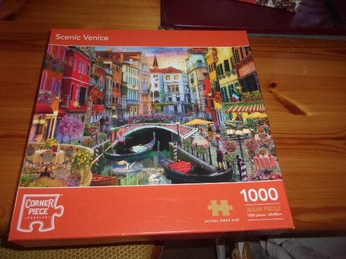 SZENISCHES VENEDIG VON DAVID MACLEAN 1000-TEILIGES ECKPUZZLE AUSGABE 2024