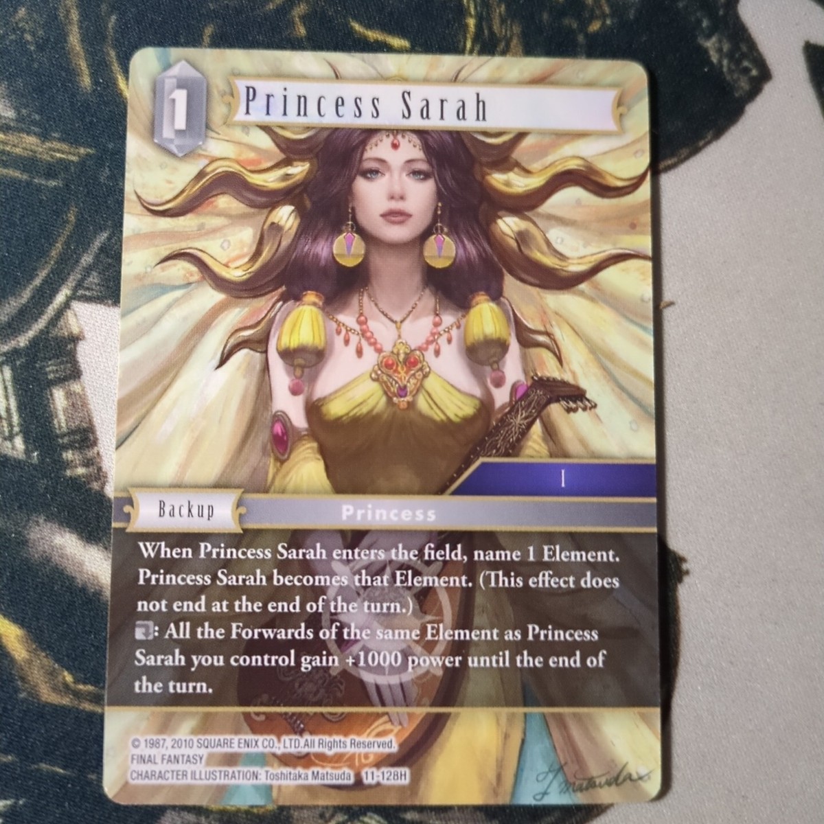Final Fantasy TCG Opus XI Soldier's Return Princess Sarah 11