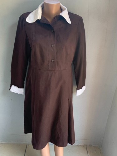 One Vintage school uniform, Soviet student uniform, Soviet student dress - Picture 8 of 13