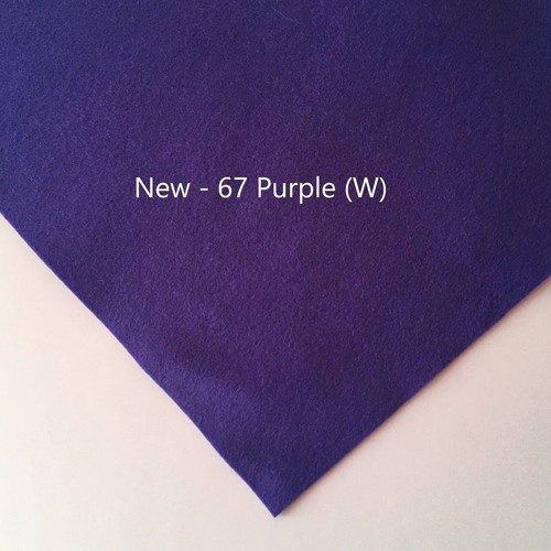 Craft Felt | Wool Mix and Soft Washable | 70+ Colours | 9"/22cm Square Sheets - Picture 8 of 91