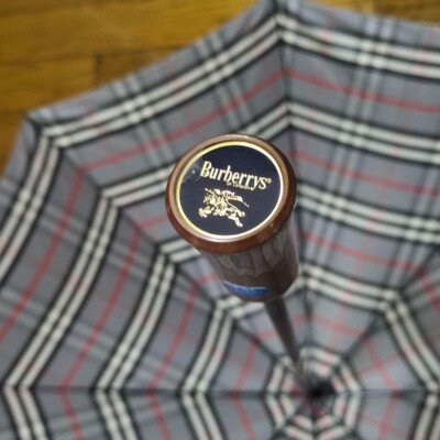 バーバリー ブラックレーベル メンズ 折り畳み 傘 箱付き ノヴァ チェック Burberry Black Label Folding Umbrella Nova Checkered fashion