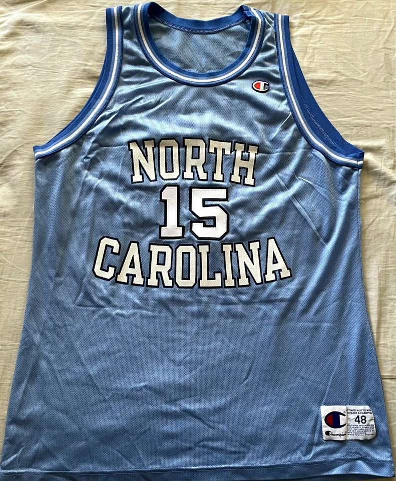 Vince Carter UNC Tar Heels 1995 1996 FRESHMAN authentic Champion stitched jersey - Image 2 of 4