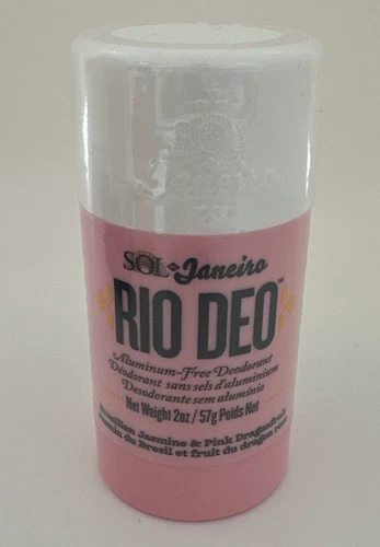 Sol de Janeiro Rio Deo Deodorant Jasmine Pink Dragonfruit Sealed Aluminum-Free