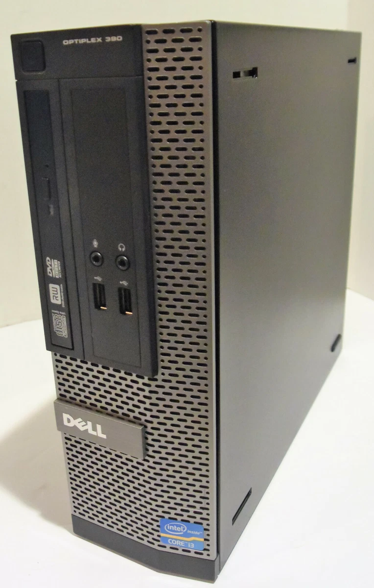 Ordinateur PC Optiplex 390 DT Windows 10 SSD 120GB RAM 8GB CPU 3,4 GHz