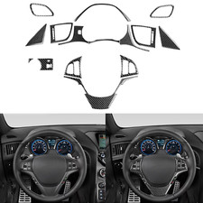 For Hyundai Genesis Coupe 13-16 15pcs Real Carbon Fiber Steering Wheel Panel Set For Hyundai Genesis Coupe 13-16 15pcs Real Carbon Fiber Steering Wheel Panel Set