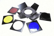 For Elinchrom Barndoor 18cm 21cm to Canon Nikon Sony Leica Pentax  new