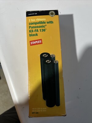 Fax Machine Ribbon Panasonic 2 Fax Ribbon Sfp-40r | eBay