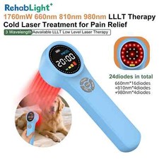 980nm Cold Laser Therapy for Dog Pet Cat Horse Post-Surgery Healing  Wound Care
