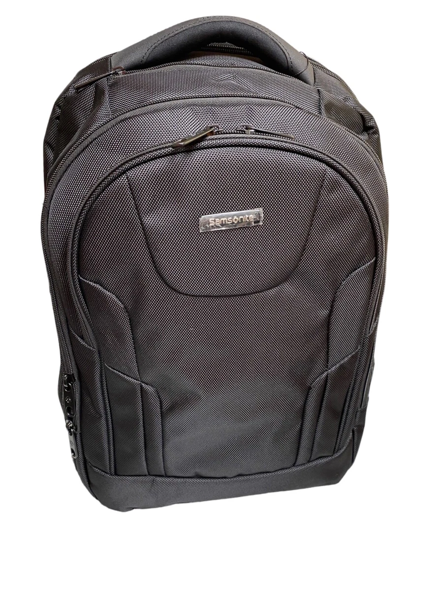 SAMSONITE EXECUTIVE DUNEWOOD LAPTOP PLUS BACKPACK/ BLACK/ NEW!