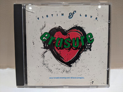 Erasure Victim Of Love 1988 CD Single Germany Synth-pop Mute INT 826.867