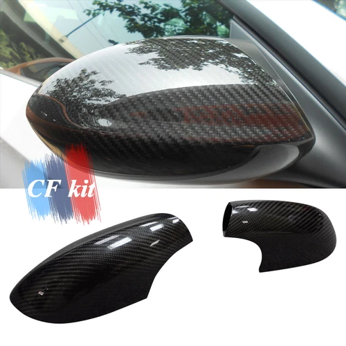 Carbon Fiber Rearview Mirror Cover Caps For BMW 3 SERIES E92 E93 M3 COUPE