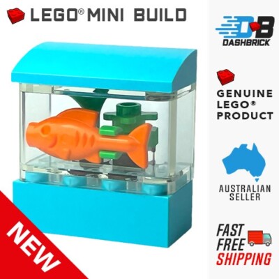 Genuine LEGO® Tropical Fish Tank [MiniMOC] Build Your Own