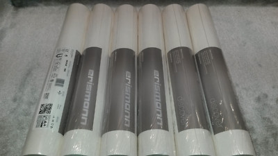 Vinyltapete Erismann 6 x 4610-02 (6 Rollen) Beige-Grau Uni Struktur