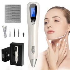 Anti-Aging Laser Plasma Pen Mole Removal Dark Spot Remover Skin Tattoo W/ Kit