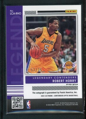Panini Contenders optic サイブル 25枚限定直筆サイン 2021-22 Panini Contenders Optic - Legendary Contenders Autographs
