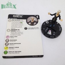 Heroclix Harley Quinn and Gotham Girls set Jeanette 039 Rare figure w/card 