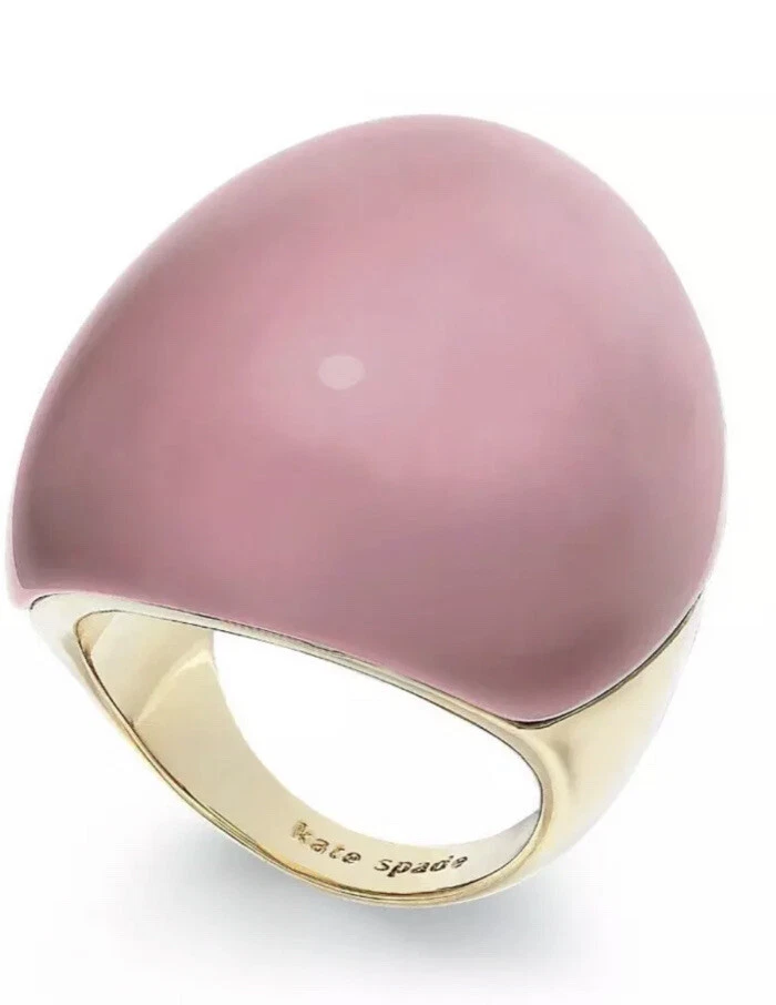 Kate Spade Pink Mood Resin Ring eBay