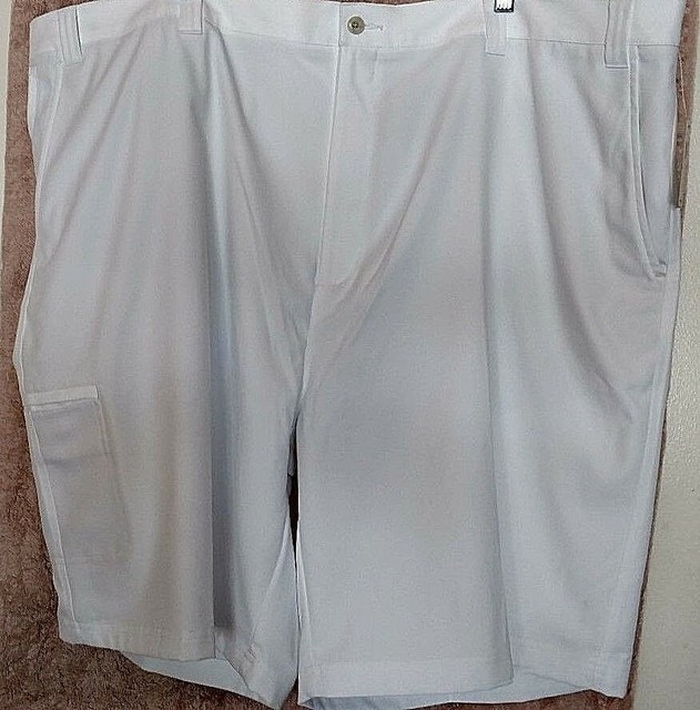 Men's PGA Tour Pro Series Bright White Golf Shorts UPF 50 Size 54 for sale online | eBay