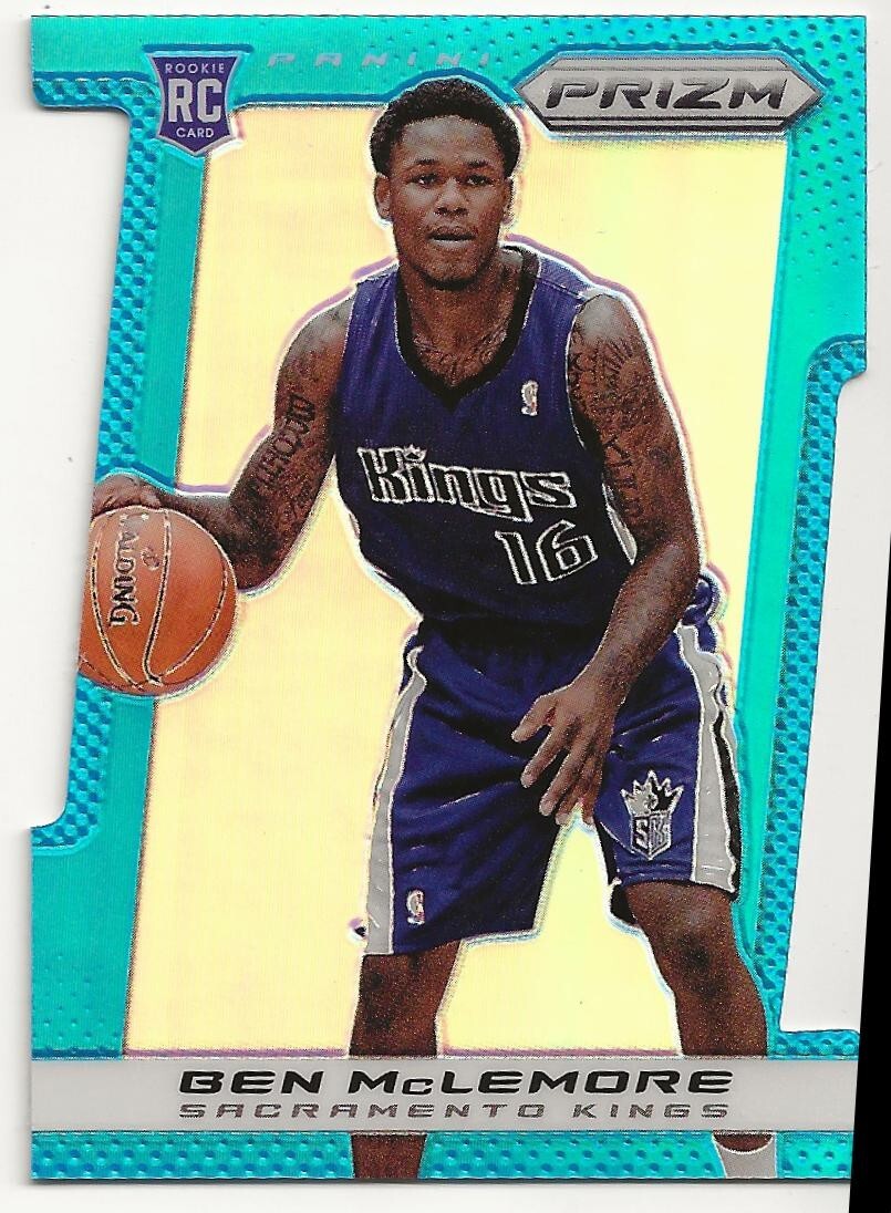 2013-14 Panini Prizm Light Blue Ben McLemore /199 Rookie Die-Cut #263