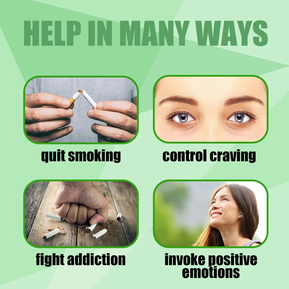 2pcs Smoking Cessation Bracelet Magnet Anti Smoke Bracelet Anti Anxiety Bracelet - Image 3 of 4