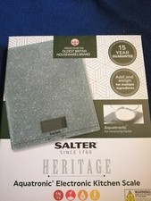 SALTER Aquatronic Electronic Kitchen Scale Brand New