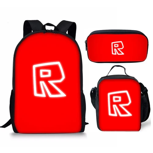 Roblox Game Backpack School Rucksack Shoulder Bag Lunch Bag Pencil Kids Gift new - Picture 15 of 50