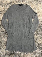 Mossimo Gray Sweater Dress Knit Sz M