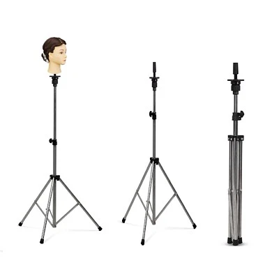 NEVERLAND BEAUTY & HEALTH 133cm Adjustable Tripod Stand Holder Training Head Hairdressing Mannequin Doll