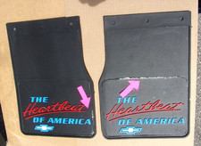 Pr  Chevy Heartbeat Truck Mud Flaps 10 X 14 F...