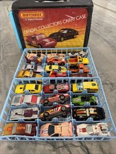 Hot Wheels Blackwalls Matchbox Superfast - USED - Vintage Lot w/ 1983 Case