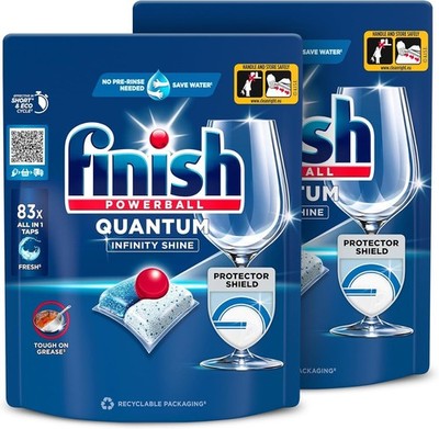 Finish Quantum Infinity Shine Spülmaschinentabs Gigapack 160 Tabs/*B-Ware /