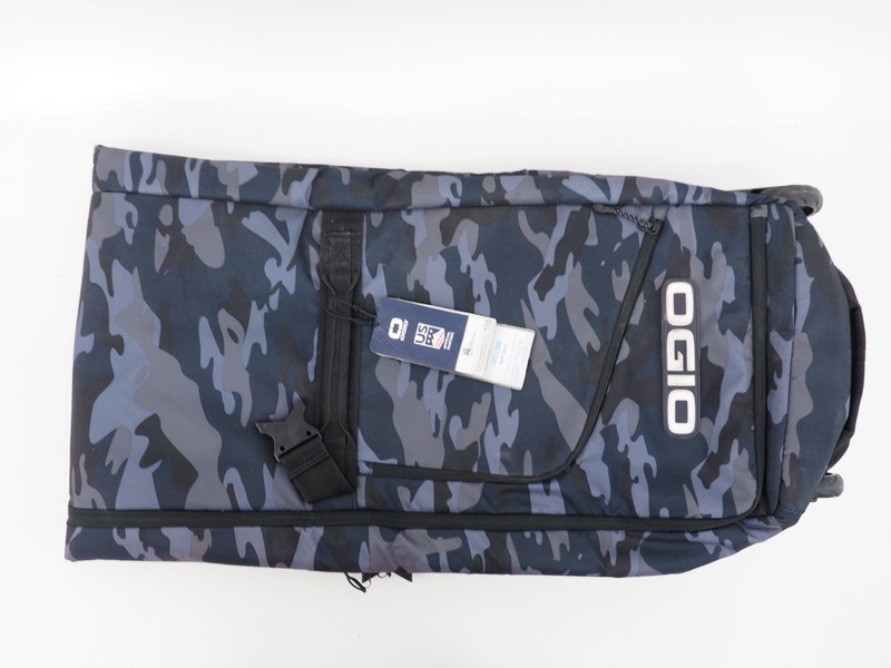 New! Ogio US Ski Team Wheeled Snowboard Travel Bag 110L Blue Camo