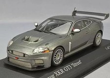 1/43 Jaguar XKR GT3 2008 Diecast Model Gray Metallic Used