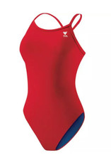 TYR Durafast Elite Diamondfit One-Piece Women's Swimsuit DDUS7A Size 32 Red