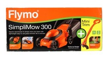 Flymo SimpliMow 300 Tagliaerba Elettrico 30cm 1000W Cassetta Raccogli Erba SPINA INGLESE