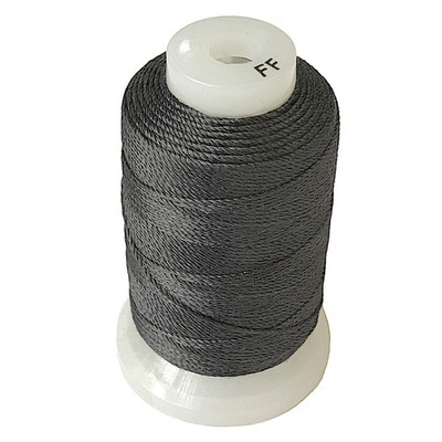 115 Yards Dark Grey Size FF Simply Silk Beading Thread Cord 0.38mm Spool