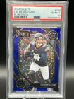 2024 Panini Select - Club Level Caleb Williams #216 Blue Disco Prizm /25 (RC)