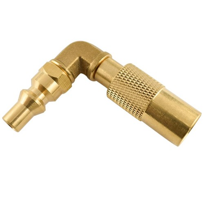 #ad #ad 1 4 Inch RV Quick Connect Adapter Conversion Fitting 1PCS Low Pressure 90 Deg... $18.88