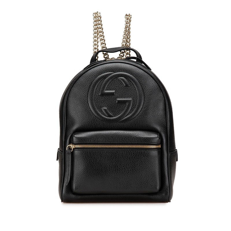 GUCCI Soho Interlocking G Backpack Backpack 53619… - image 1